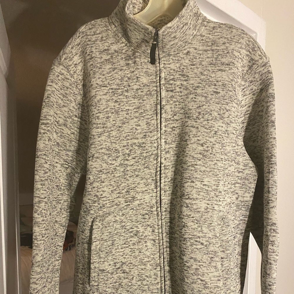 Polo Zip- up lightweight sweater